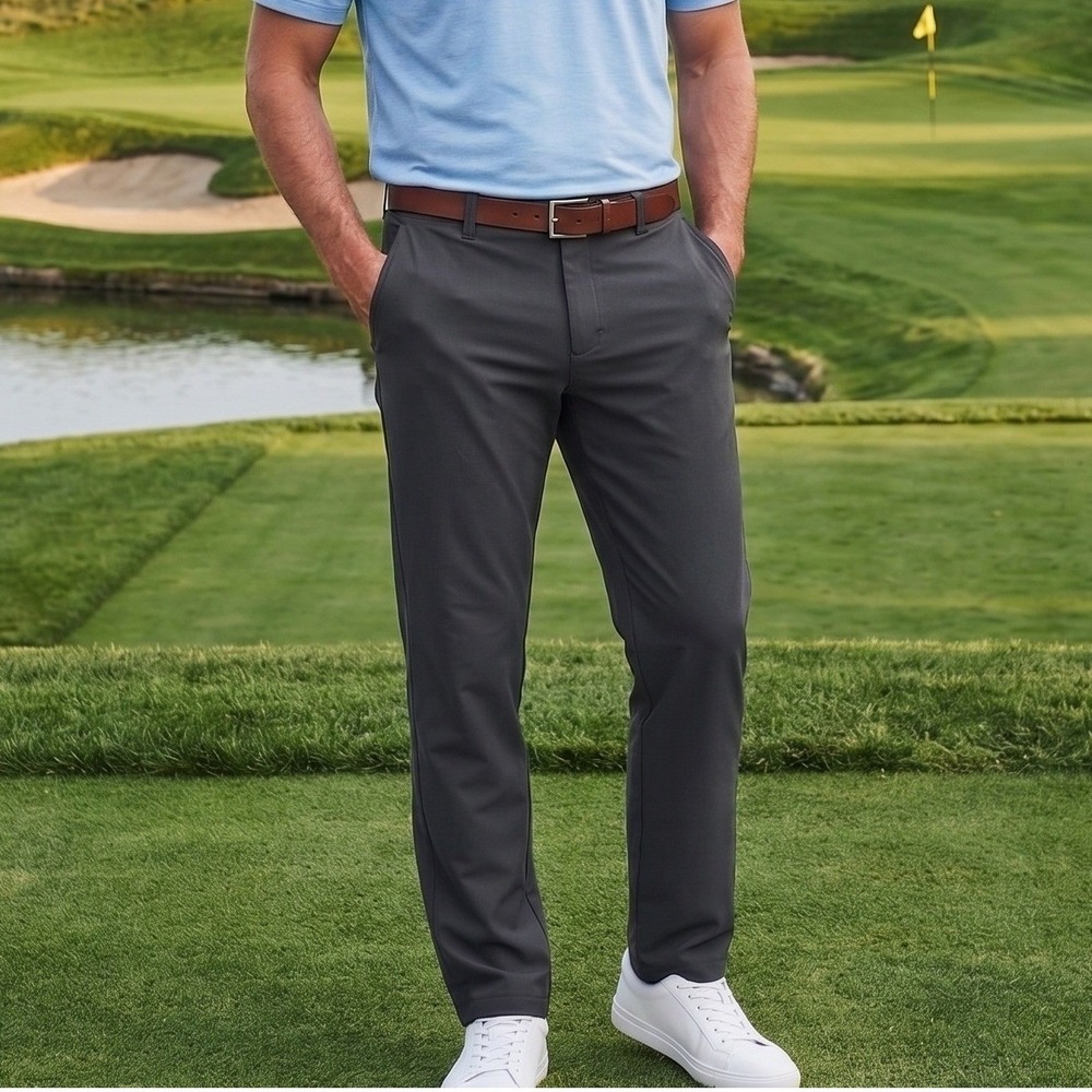Under Armour Golf Pants‎ Mens 38x30 Black Performance Tapered Lightweight Active
